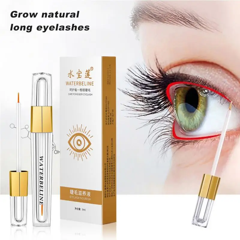 

WATERBELINE Eyelash Growth Liquid Eye Lashes Nourishing Enhancer Serum Moisturizing Eye Lash Lengthening Curling Eyebrow Growth