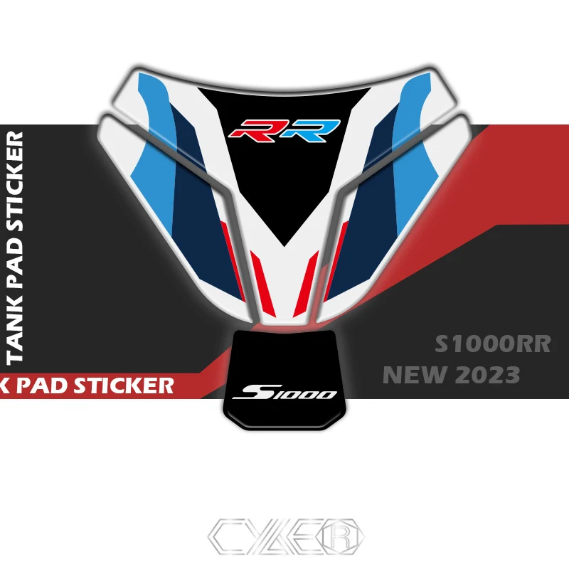 

For BMW S 1000 RR S1000RR 2020 2021 2022 2023 NEW On Tank Pad 3D Gas Fuel Oil Tank Pad Protector Sticker Decal S1000RR LOGO