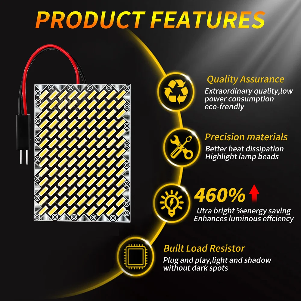 1 Шт. Универсальный Гирлянда C5W T10 BA9S Автомобильный Интерьер Лампа Для Чтения