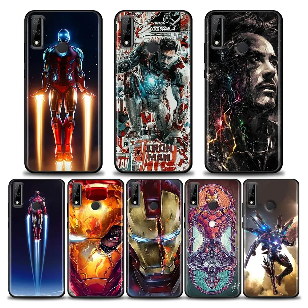 

Marvel Iron Man Avengers Comics Phone Case For Honor X8 60 8X 9X 50 30i 21i 20 9A Play Nova 8i 9 SE Y60 Magic4 5G Pro Lite Cover