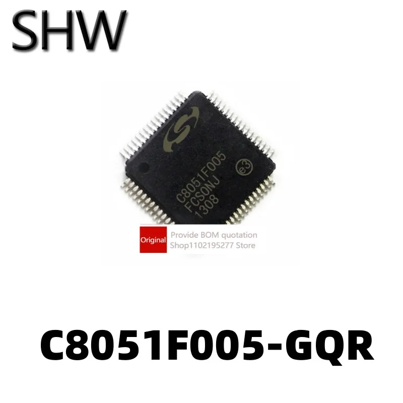 

1PCS C8051F005-GQR microcontroller chip TQFP-64