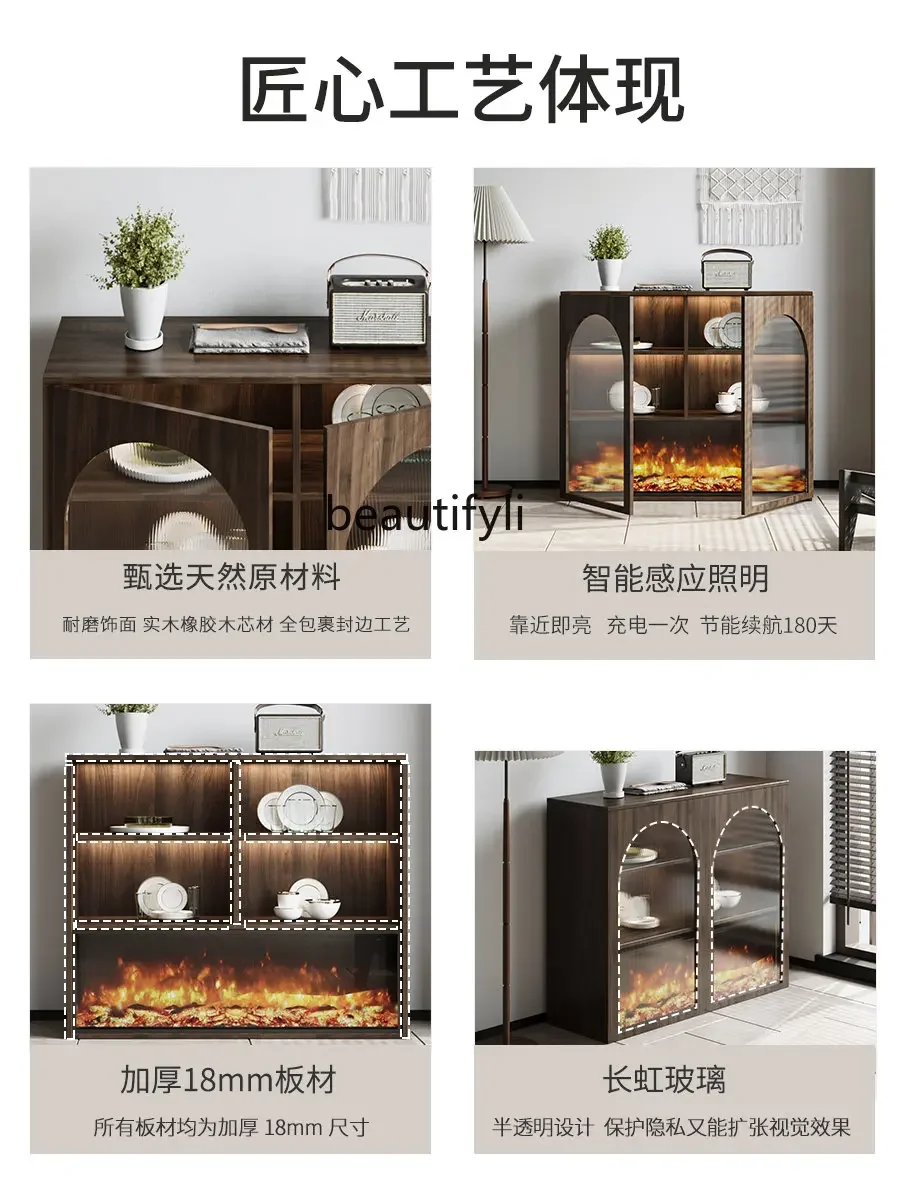 Винтажный камин Curio шкаф