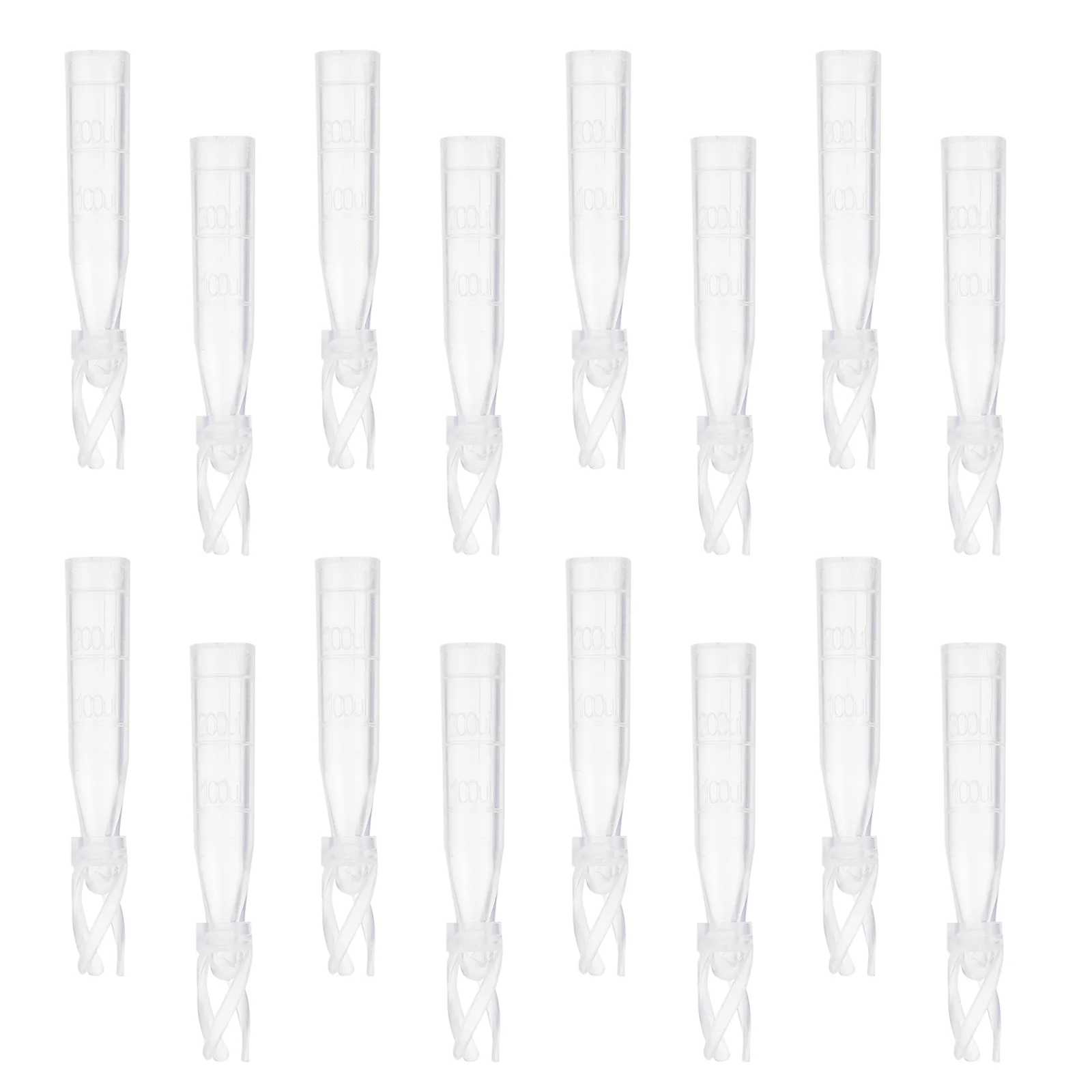 

Test Tube Insert Pipe 250ul Scales Test Pipes Transparent Graduated Laboratory Insert Pipes Vial Insert Pipes for Vial