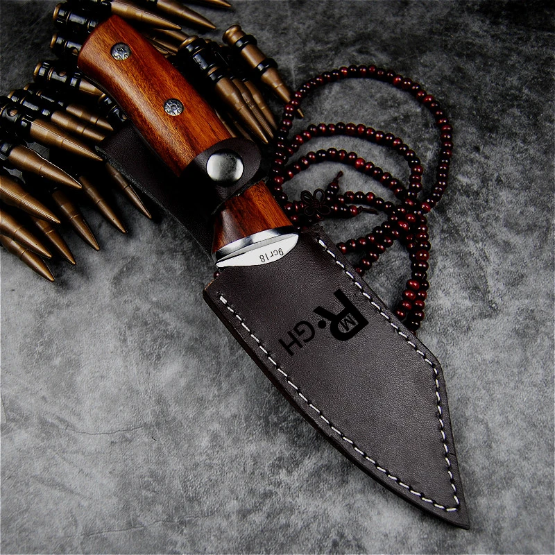 Японский зеркальный легкий высококачественный Тактический нож 9CR18Mov уличный