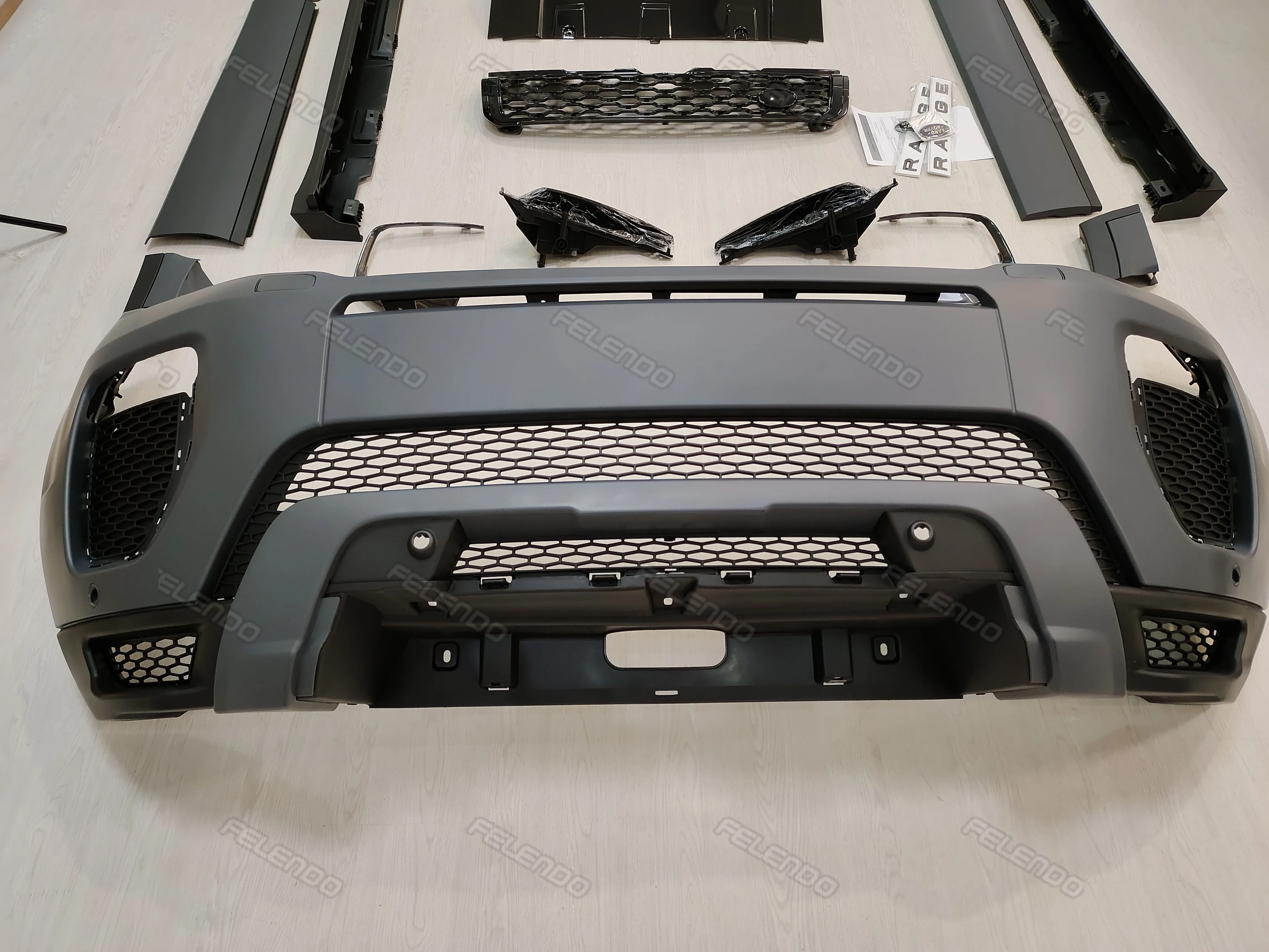 FELENDO Высококачественные детали кузова автомобиля evoque up 2016 улучшенный обвес с