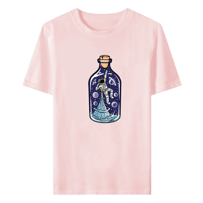 

NASA Fashion Brand Printed Unisex Couple Short Sleeve T-shirt
