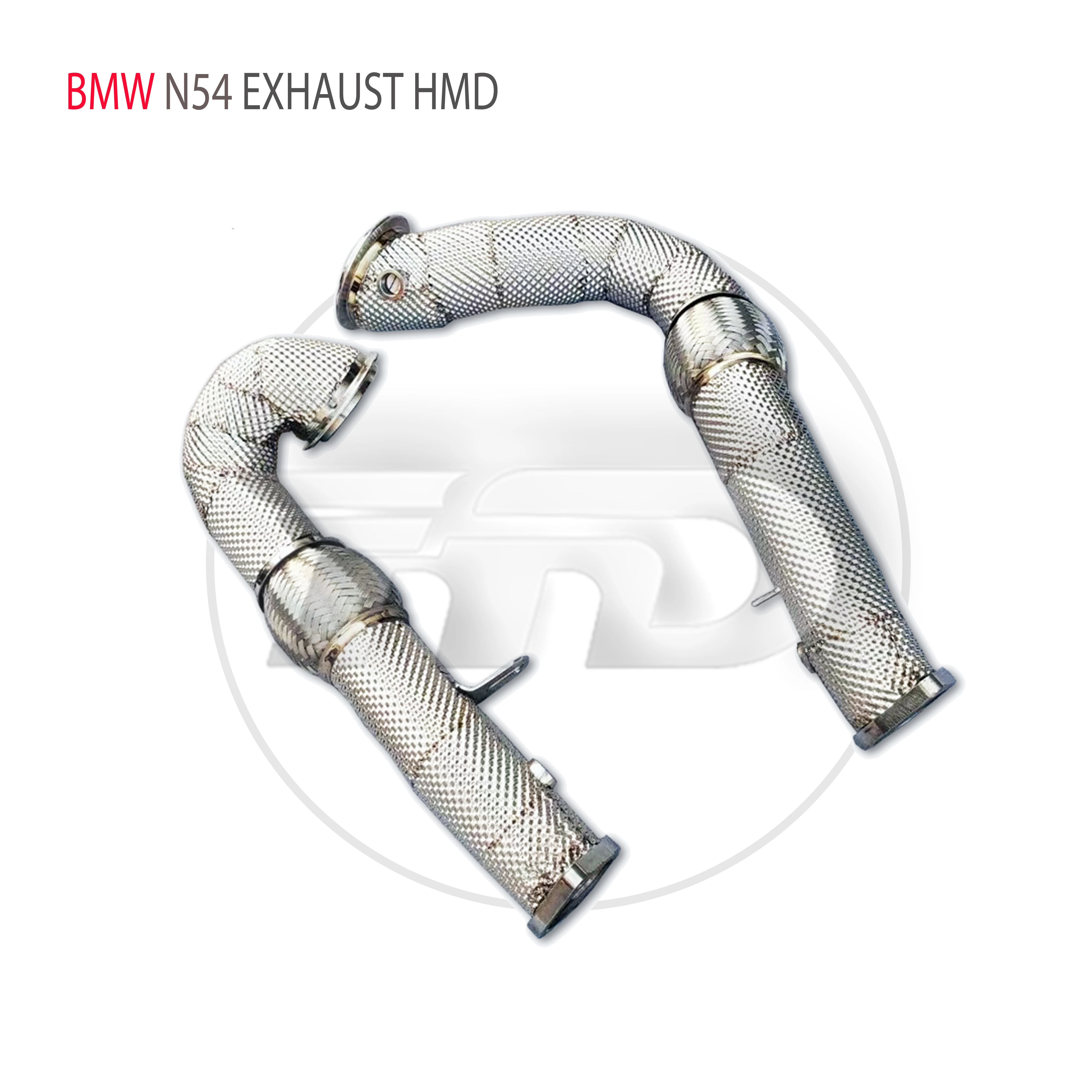

HMD Exhaust System High Flow Performance Downpipe for BMW 740i N54 Engine 3.0T 2008-2012 Car Accessories With Cat Pipe