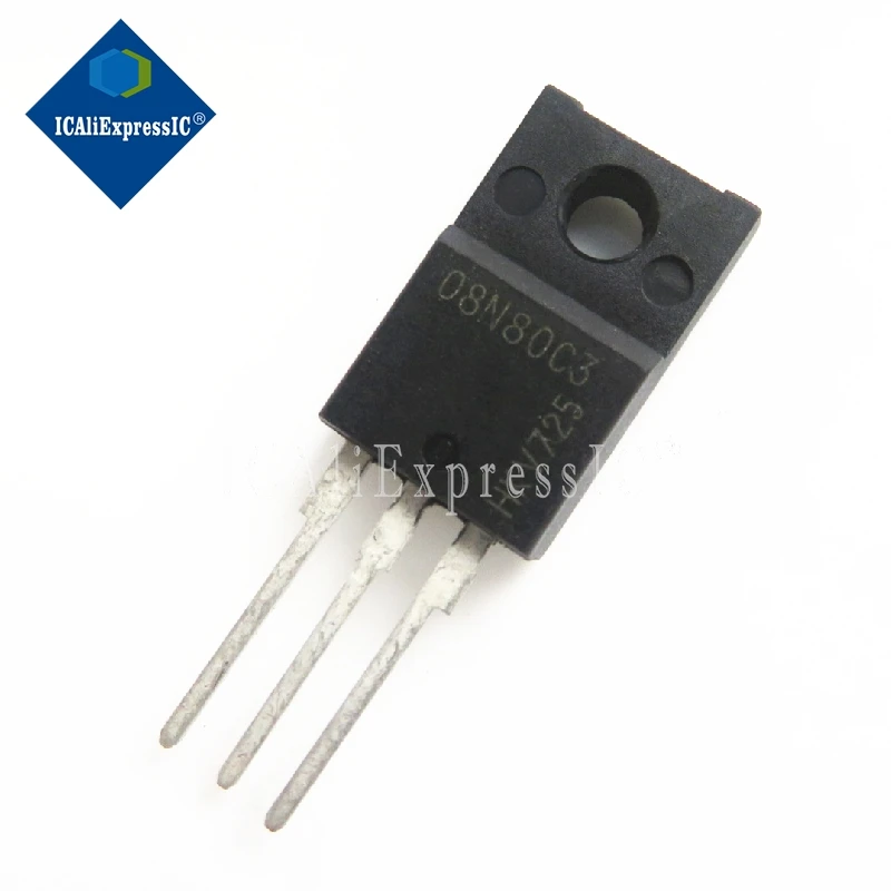 10 шт./партия SPA08N80C3 08N80C3