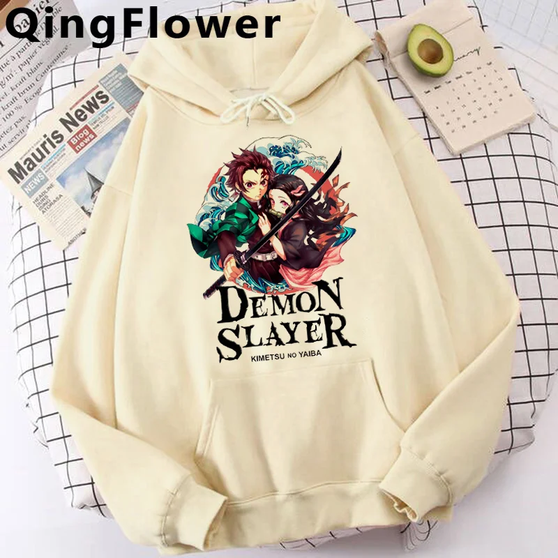 

Demon Slayer hoodies men hip hop grunge anime vintage male hoody printed