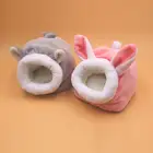Детская клетка, кровать для домашних животных, мышь, хлопковый домик, маленькая модель, грызунморская свинкаКрысаЕжик, зимний теплый коврик, аксессуары для домашних животных