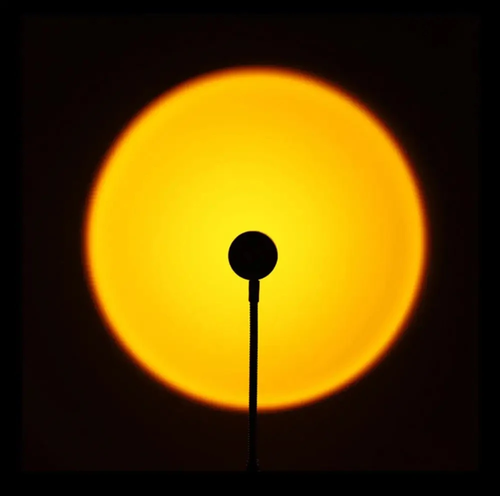 

Светодиодная USB лампа на закате RGB проектор неоновый ночник для декора гостиной спальни фон для фотосъемки настенная атмосфера