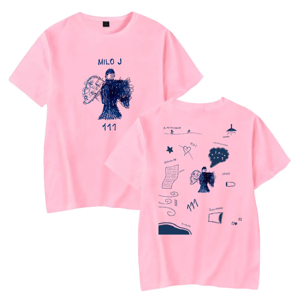 Футболка Milo J Singer 111 футболка с альбомом 2024 круглым вырезом и короткими рукавами