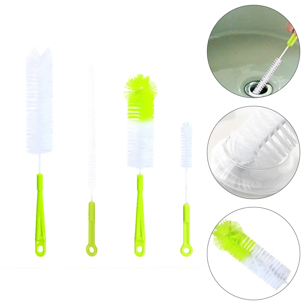 

Brush Bottle Cleaning Cup Water Cleaner Brushes Washingset Baby Feeding Householddishwasher Scrubbermilkplastic Practical Drink