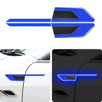 auto reflective stickers warning tape bumper reflective strips for volkswagen polo passat b6 cc tiguan golf ford focus kia rio