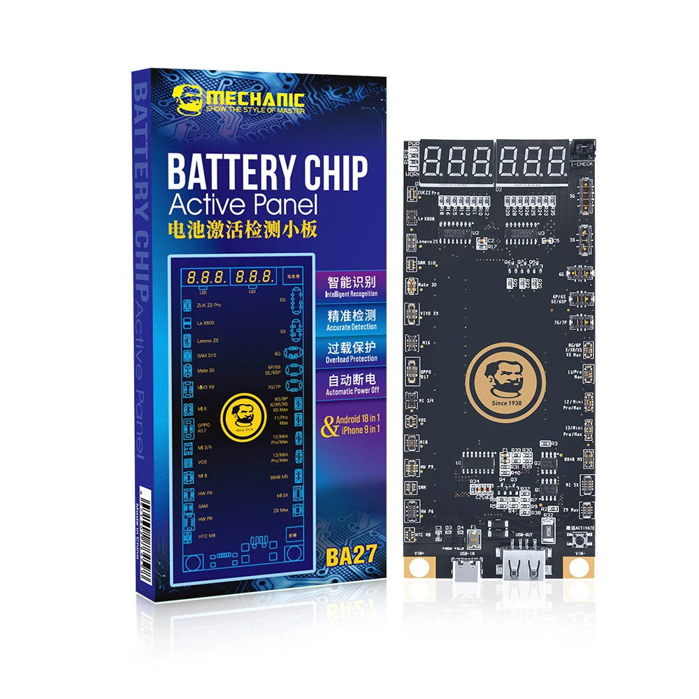 

Battery Activation Detection Board Fast Charging For Android iOS iPhone 5-13 Pro Max Samsung Xiaomi Charging Teste Repair Tool