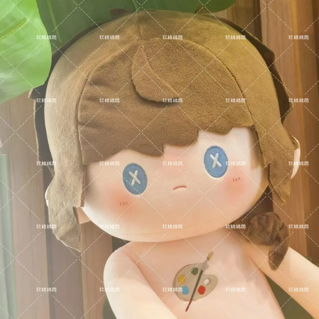 40 см аниме личность Эдгар валден косплей мультяшное платье сидение осанка мягкая