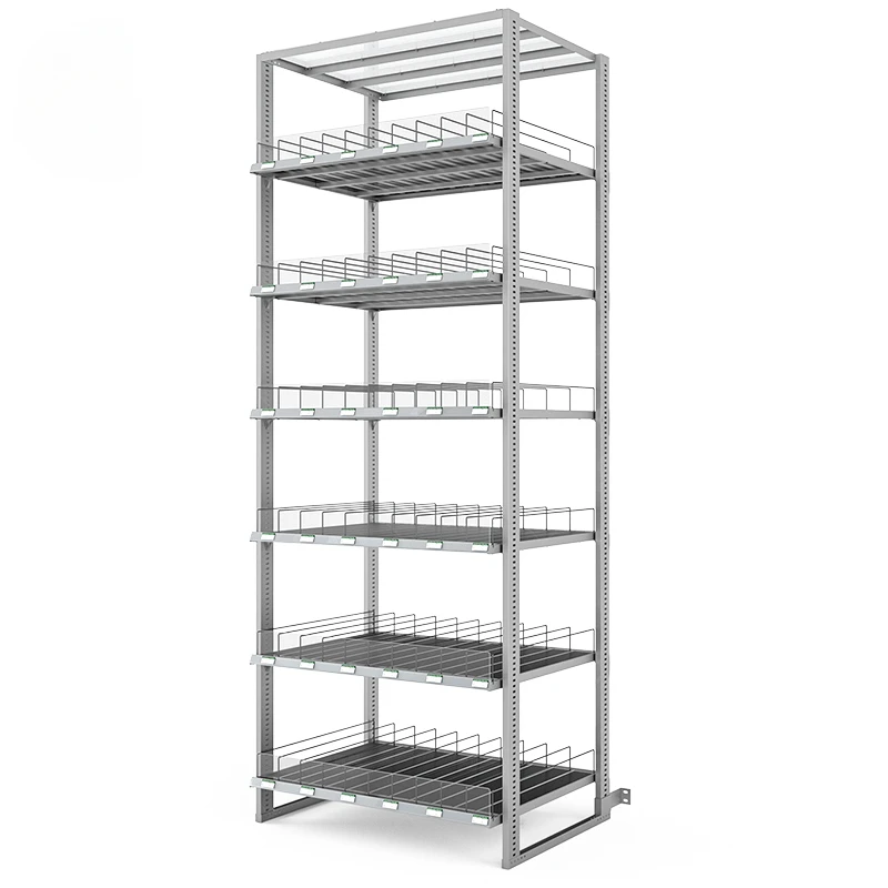 Display Racks Roller Shelf Aluminium Auto Feed Gravity Bottle Pusher Refrigerator Shelf Rack System