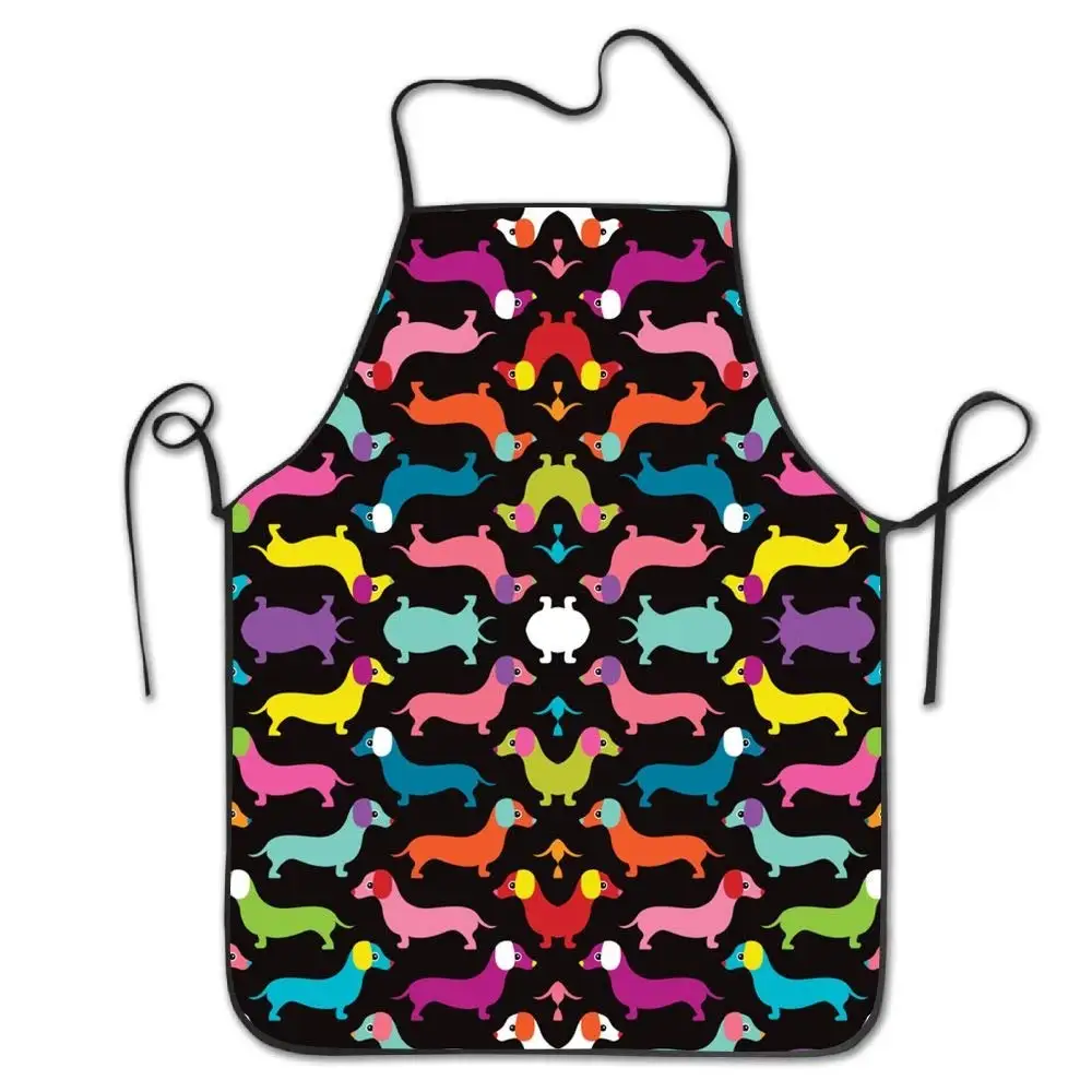 

Кухонные фартуки унисекс, разноцветный передний фартук для шеф-повара, фартуки для барбекю