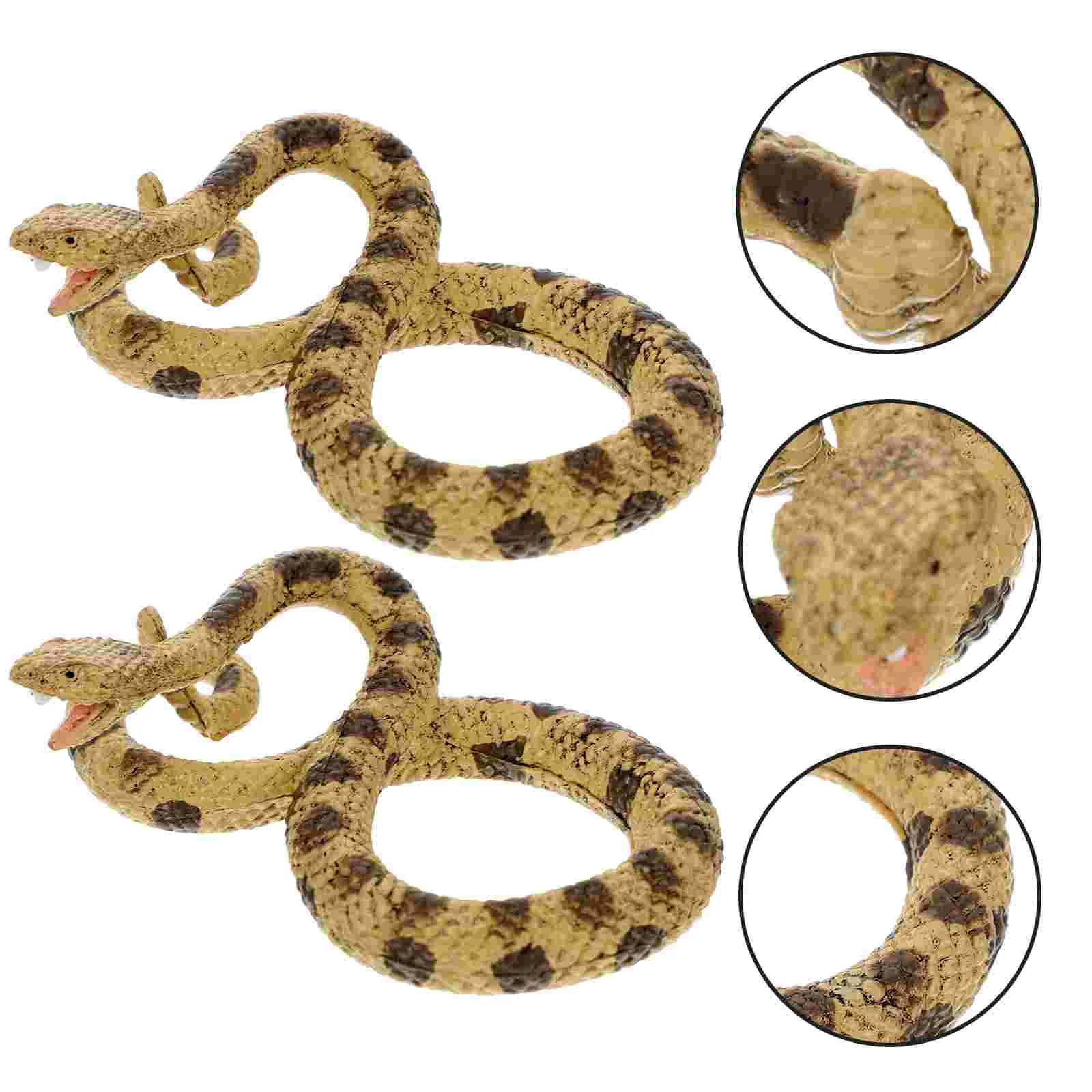 

Simulation Snake, wiggle snake Snake Model Static Rattlesnake Prop Wildlife Tricky Snake Prop Model for Python Prop snake