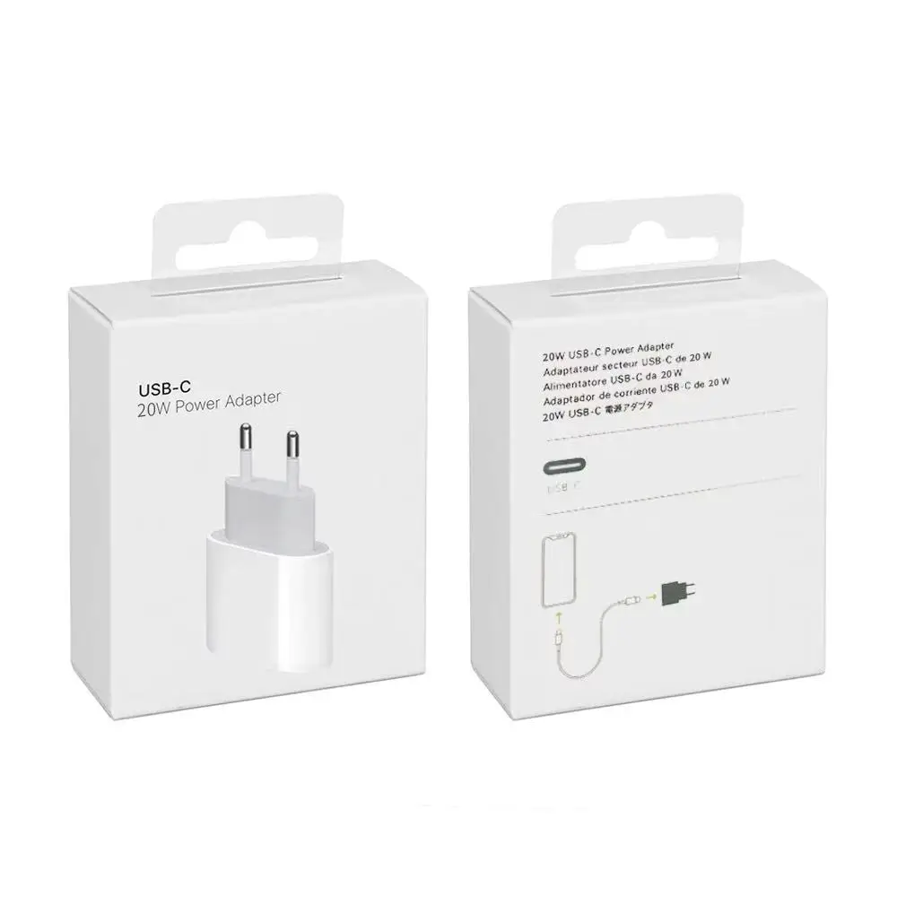 

10PCS/20W OEM Fast PD Charger Charging A2305 A2347 For iPhone 13 13Pro 11 12 Pro Max Mini Genuine USB-C 20W Travel Power Adapter