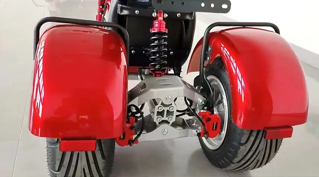 Высококачественный двухмоторный электрический скутер 4000 Вт EEC Citycoco 60 в 40 А · ч с