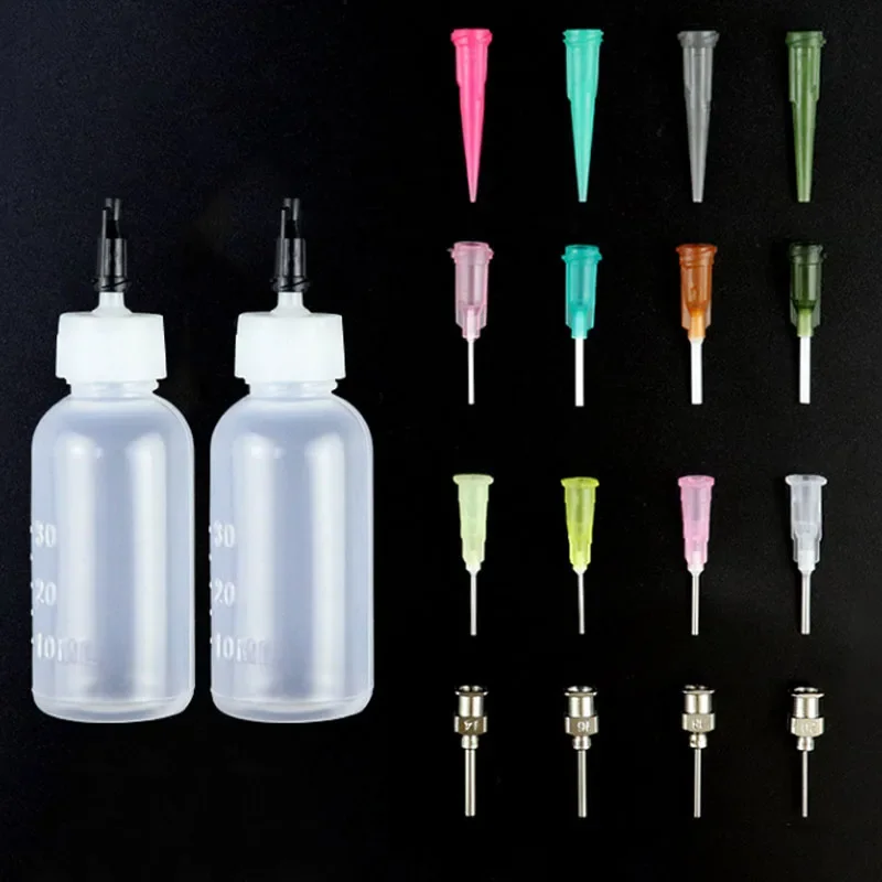 30 мл бутылка для керамической глины и живописи многоигольная грязи аксессуары