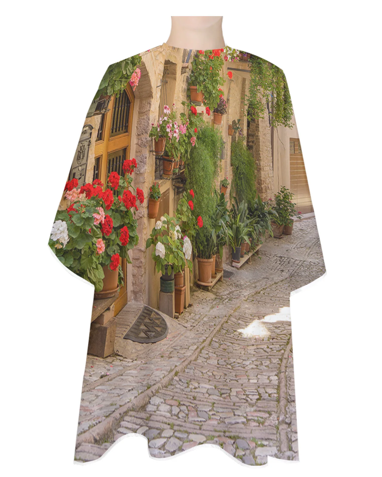 

Водонепроницаемый парикмахерский фартук Spello Town Flower Street