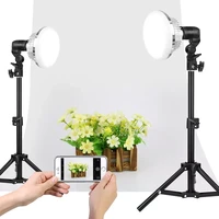 155w e27 led bulbs dimmable photography light with tripod remote control photo studio lamp daylight bulb streaming video lights