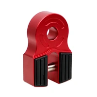 winch hook rope trailer hook connector flat shackle mount 6061 aluminum alloy rescue trailer hook connector 10t car accessories