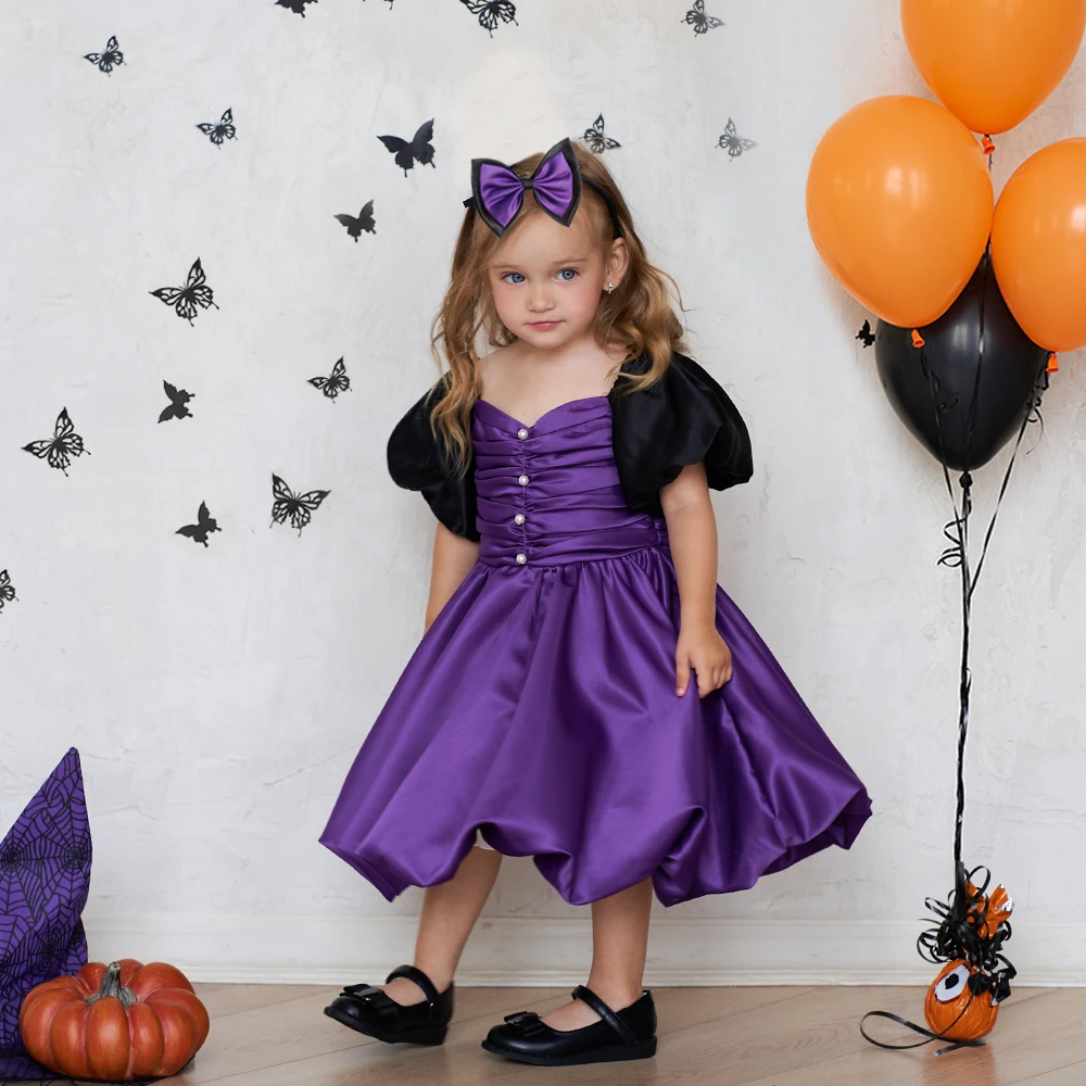 

3-10 Yrs Fancy Baby Girls Dress Halloween Party Evening Gowns Elegant Princess Clothes Ball Wedding Kids Children Prom Vestidos