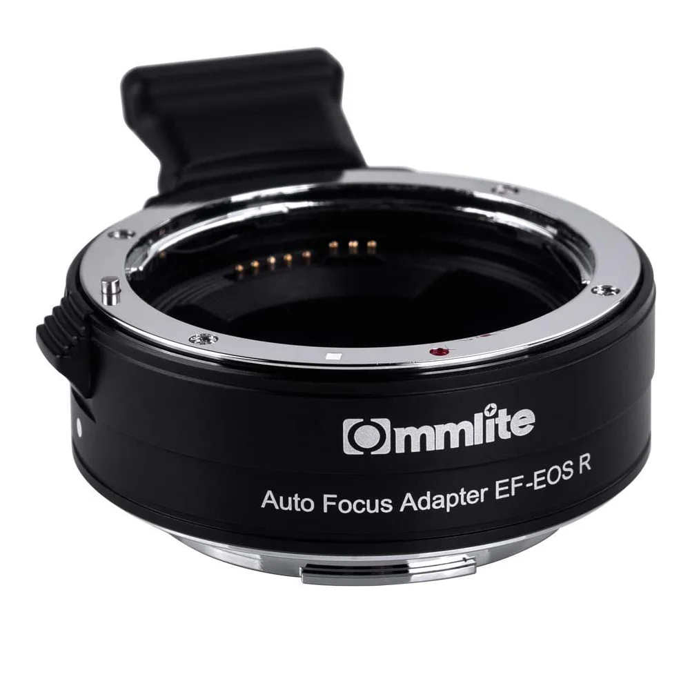 Commlite cm-EF-EOS R Lens Adapter, Electronic Auto-Focus EF to R Mount Adapter for Canon EF/EF-S Lenses to EOS R, EOS RP,EOS R6