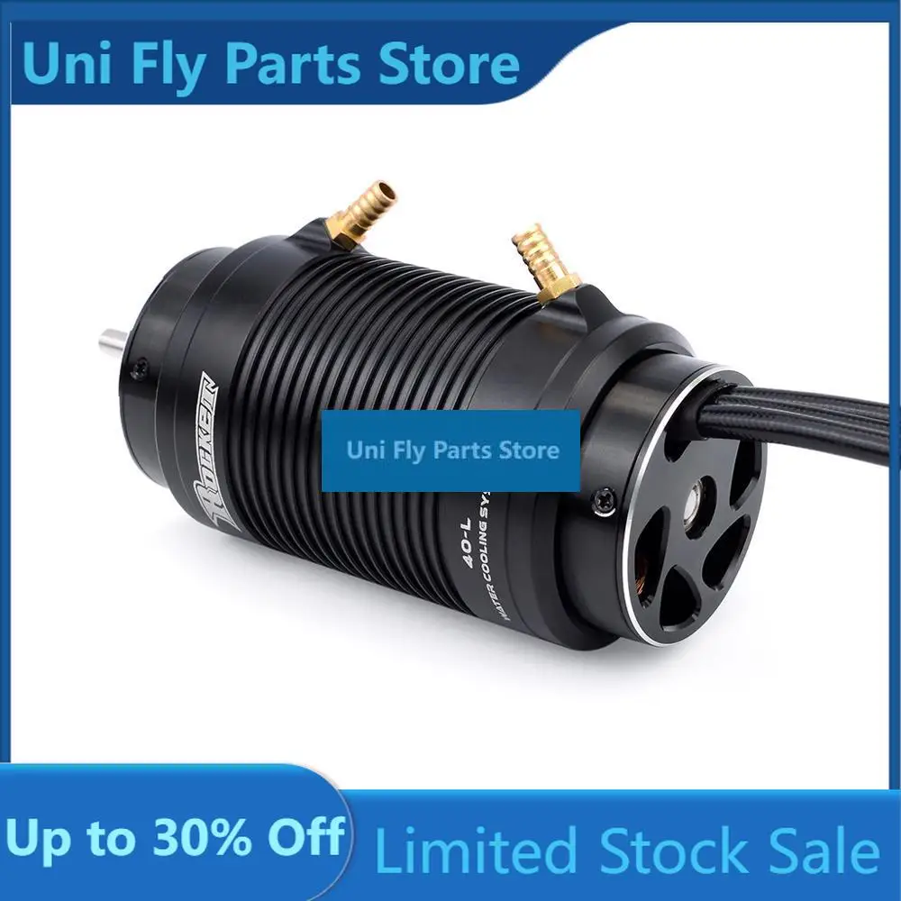 Фото Бесколлекторный двигатель UniFlyROCKET-RC 4074 4082 4092 1520KV 1250KV с валом 5.0 мм и водяным охлаждением (40-S/40-L) для моделей 1000 мм (или выше) №1