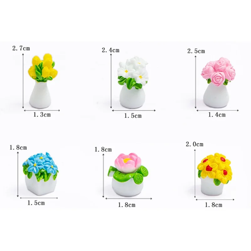 

Миниатюрные цветы из канифоли