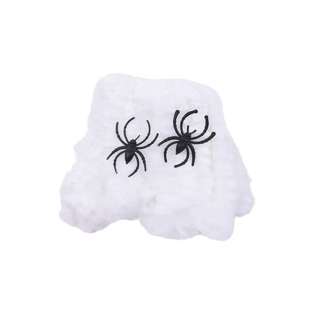 

Halloween Decorations Artificial Spider Web White Stretch Haunted Cobwebs Props Decorations Home Horror House Bar Halloween E3u3
