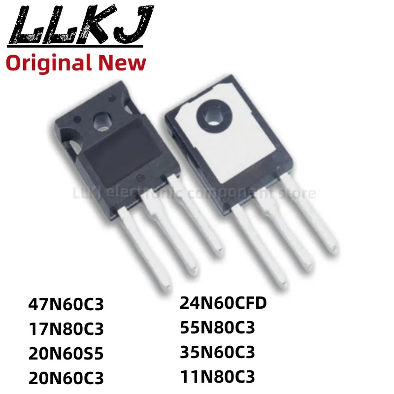 

1 шт. SPW47N60C3 SPW17N80C3 SPW20N60S5 SPW20N60C3 SPW24N60CFD SPW55N80C3 SPW35N60C3 SPW11N80C3 TO247 MOS FET TO-247