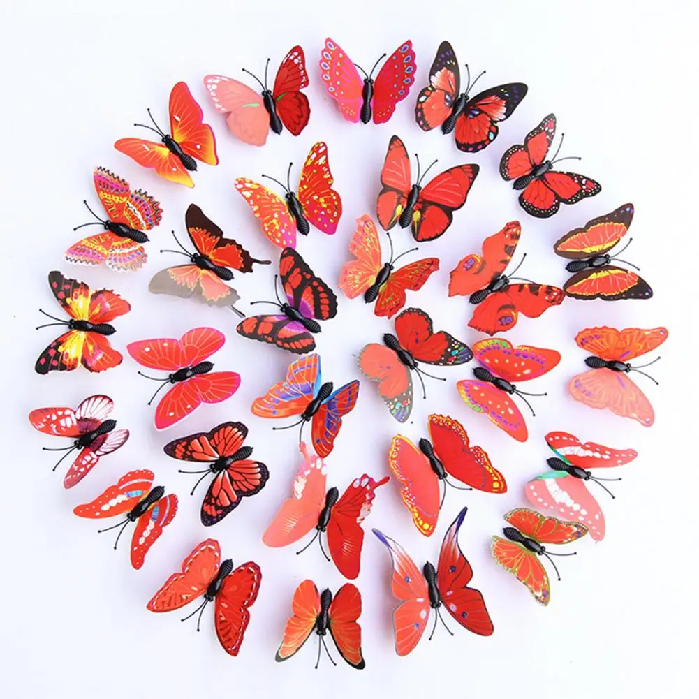 S Hair Clip  Vivid 3d Girls  Butterfly Hairpins