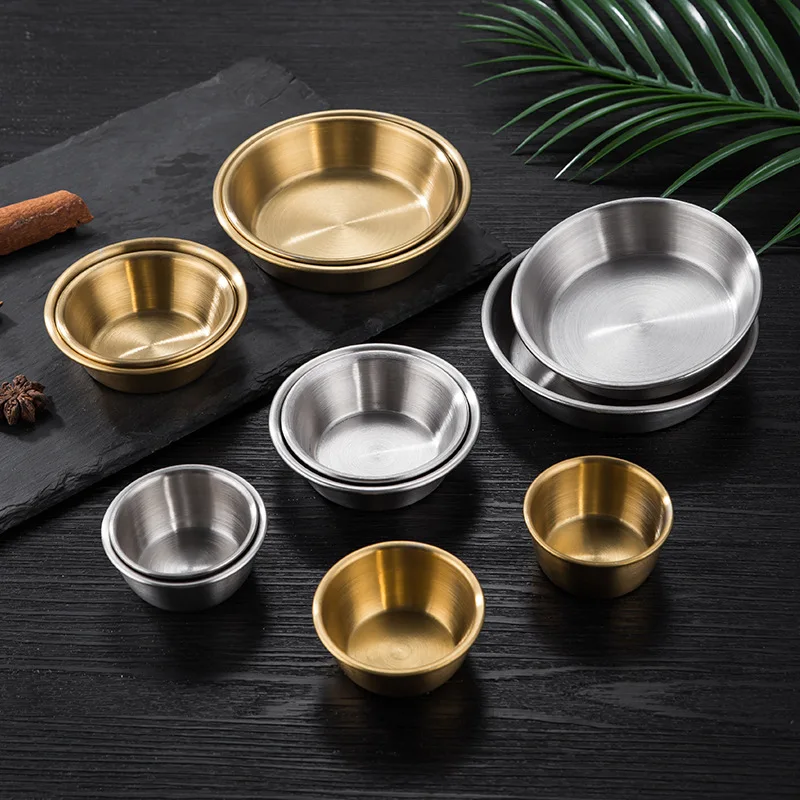 

Европейский стиль 304, блюдо для закусок из нержавеющей стали в Корейском стиле, блюдо для кимчи, поднос для презентаций, тарелки для еды, посу...