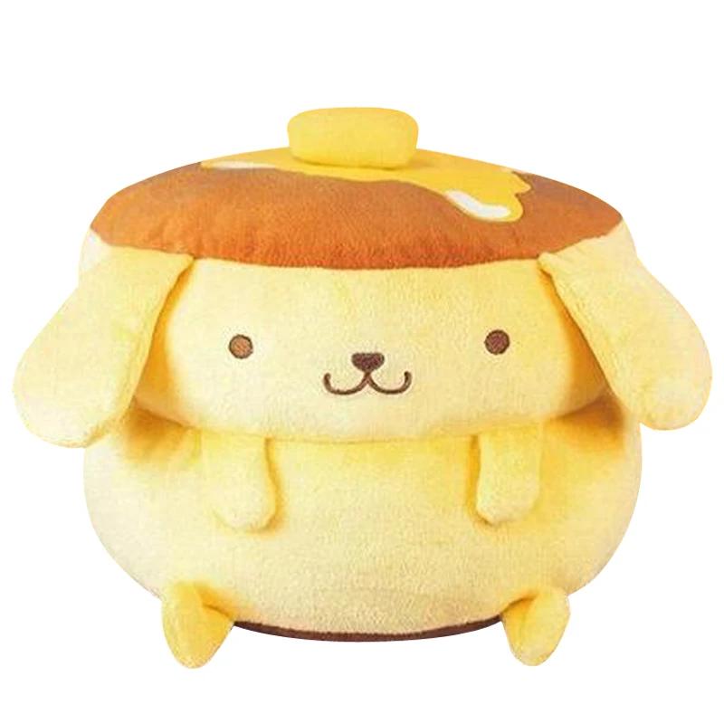 

New Cute PomPomPurin Dog Hotcake Bakery Goods Pancake Stack Pillow Plush Stuffed Kids Toys Dolls Children Gifts 25*20CM