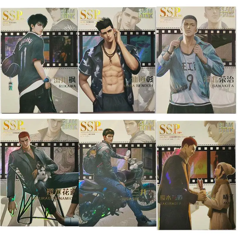 

Аниме Slam Dunk Eiji Sawakita Sakuragi Hanamichi Ssp коллекция карточных игр Редкие карточки детские игрушки подарки на день рождения