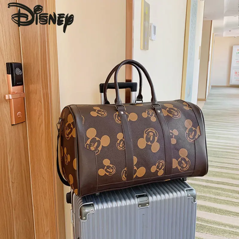 Disney Mickey's New Unisex Travel Bag Fashionable High Quality Luggage Bag Popular Large Capacity Easy Carrying Crossbody Bag