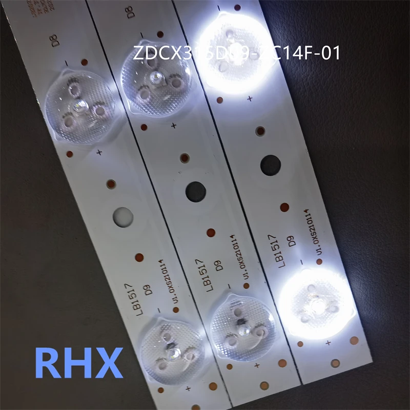 Подходит для 32-дюймовой сборки разных устройств фонарей 303CX31503 4 фонаря 3В