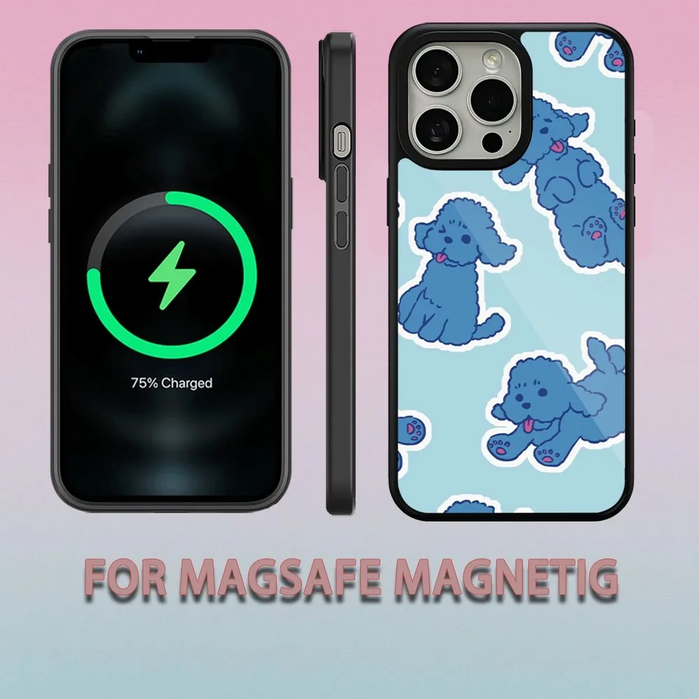 Yuri на lce чехол для телефона iPhone 15 14 13 12 11 Pro Max Plus Magsafe Магнитный беспроводной