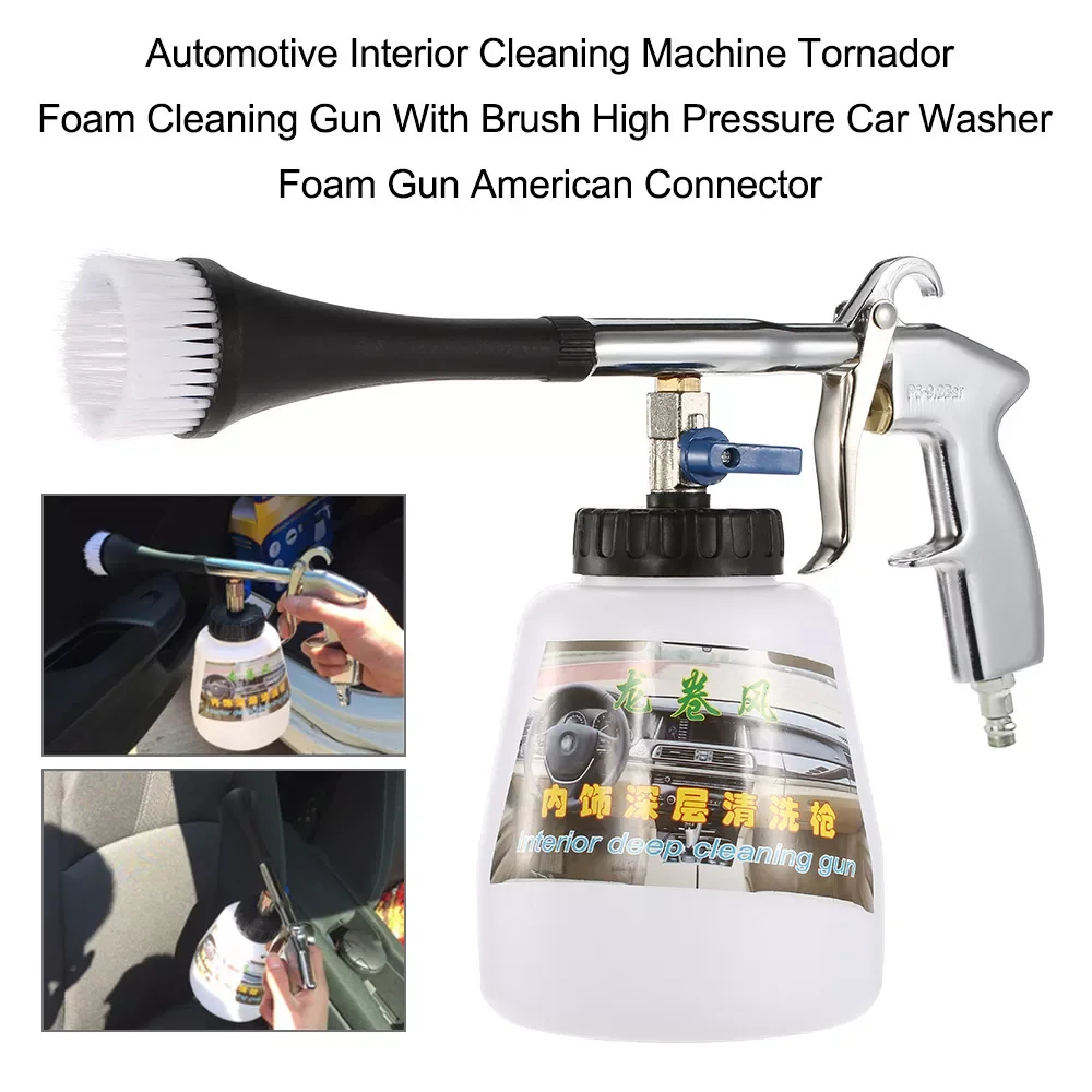 

NEW2023 Bearing tornador cleaning gun high pressure car washer tornador foam gun car tornado espuma tool Car Washer Foam Gun Car