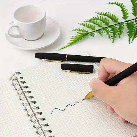 Гелевые ручки 6 шт., черный/синий/красный, 0,5/0,7/1,0 мм