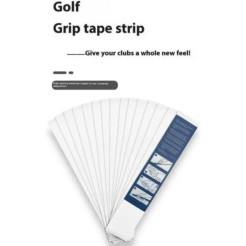 Клейкие полоски для переноса клюшек гольфа 13 шт. захвата ручки гольф-клуба легкая