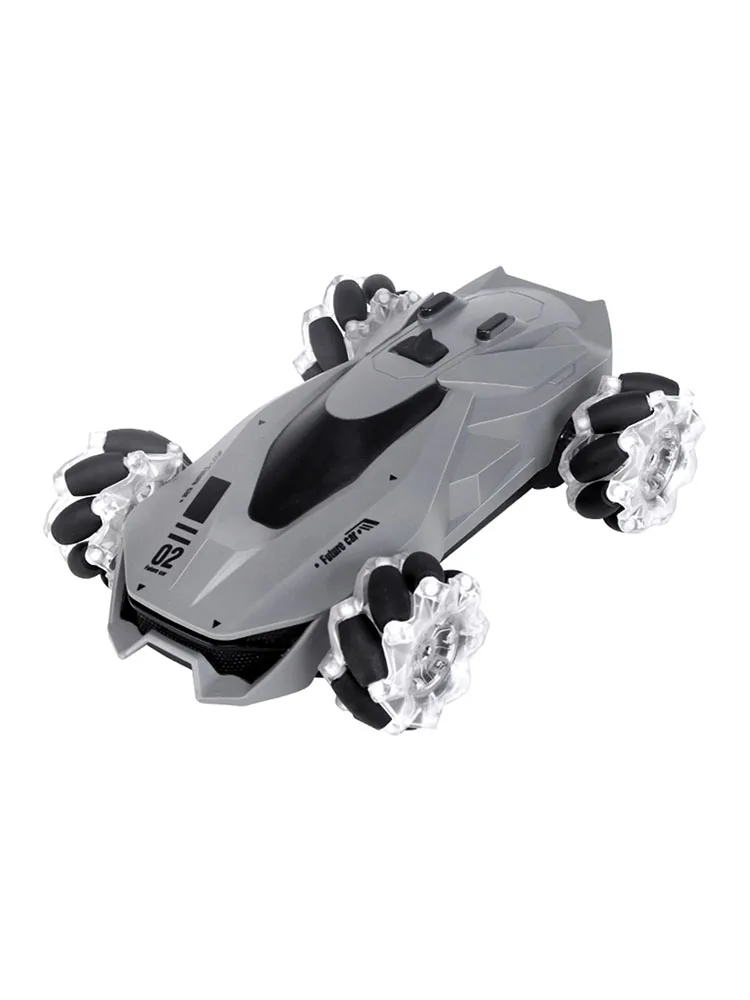 

LED Remote Control Car Children Rechargeable RC Stunt Car Toy