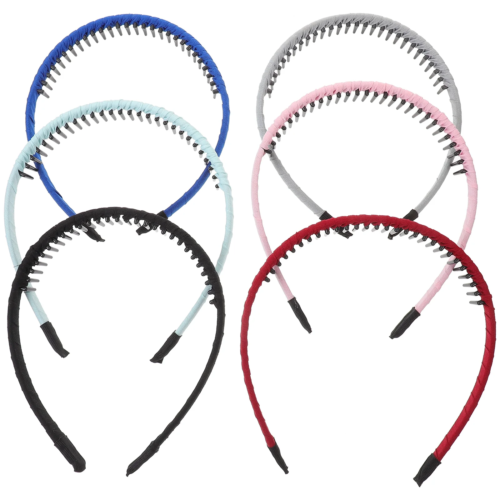 

6pcs/ set Durable Stylish Hairband, Portable Headband with Headwear Accessory Hair for Ladies