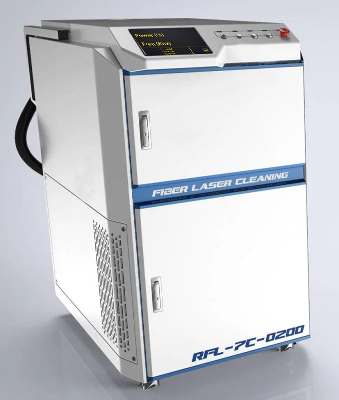 

200w Raycus Handheld Laser Cleaning machine for steel rust removing