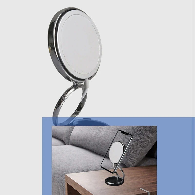 

Phone Holder for All Cellphones Hands Free Magnet Mount Folding
