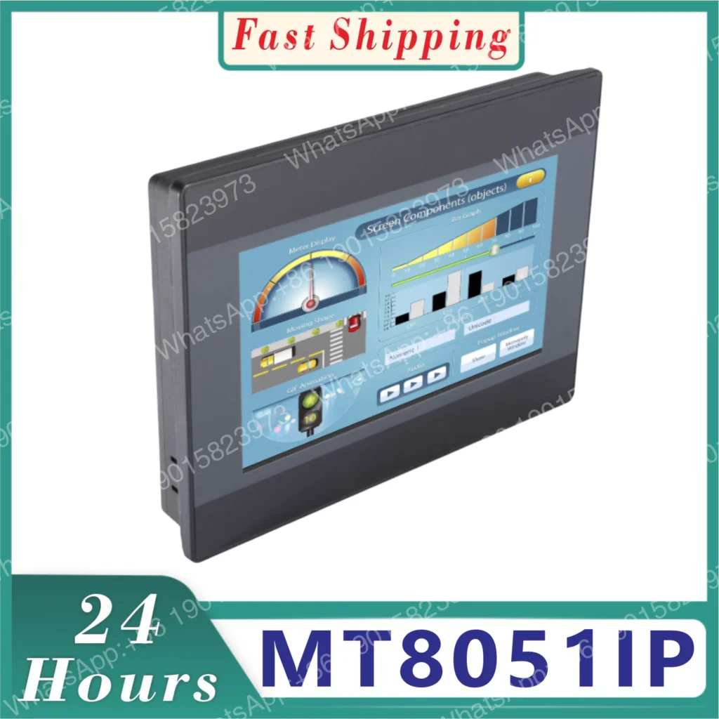 MT8051 MT8051IP 4.3-дюймовый TFT-дисплей 480 * 272, сенсорная панель HMI с поддержкой Ethernet, замена MT6050IP MT6051IP (art.: 3920dce64707a) - 3920dce64707a